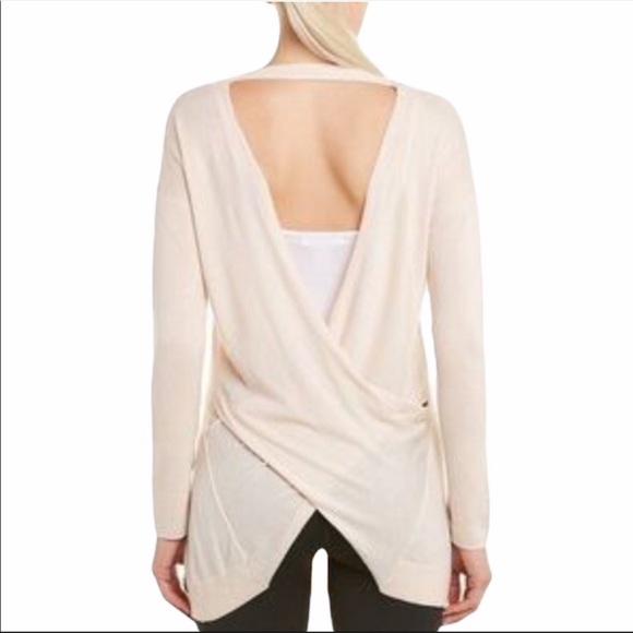 Revolve vimmia wool blend reversible sweater blush - Picture 6 of 9